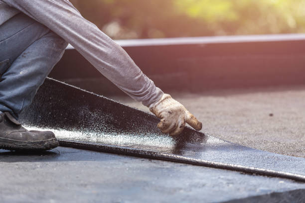 Professional Wet Basement Repair technician working in Ray, MI
